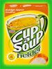 Cup-a-soup, kruidige kippen bouillon (Unox)