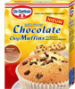 Chocolate Chip Muffins (Dr. Oetker)