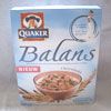 Balans Chocolade, Een luchtige mix van krokante muesli, gepofte granen en flakes (Quaker)
